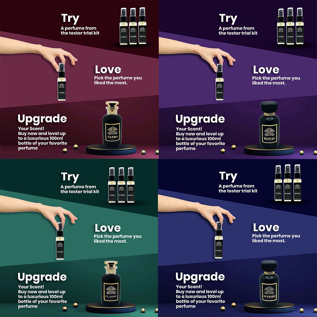  Royal Ultra & Superb 8ml Each Bottle Combo Perfume